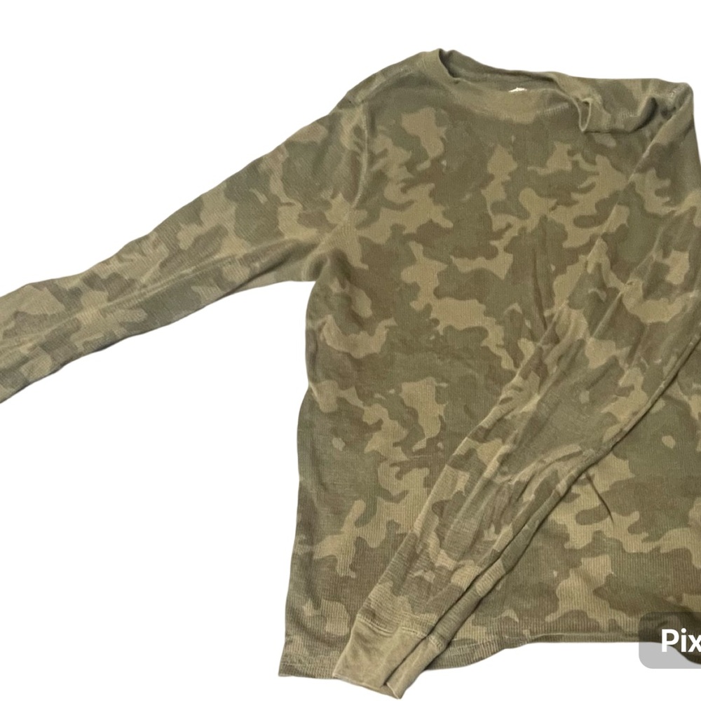 Camo Long Sleeve Shirt